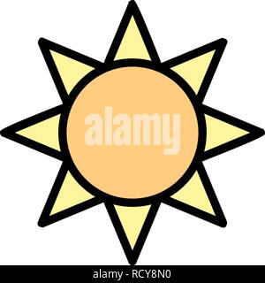 Brightness Vector Icon For Personal And Commercial Use............. Stock Vector