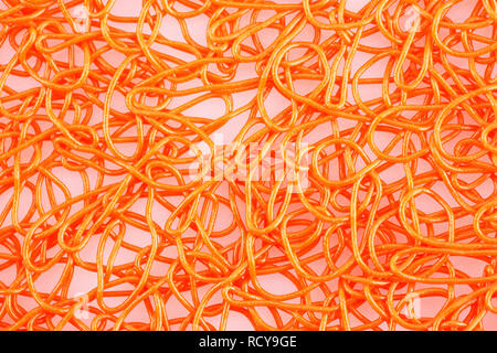 Plastic placemat texture for background, close-up image. Stock Photo