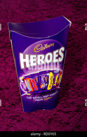 Box of Cadburys Heroes Chocolates, UK
