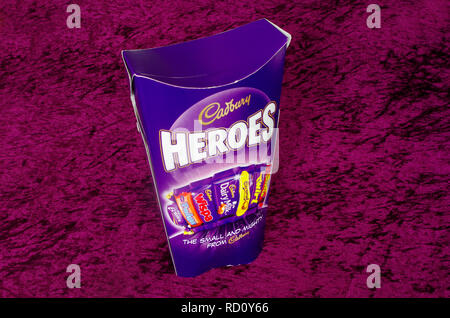 Box of Cadburys Heroes Chocolates, UK
