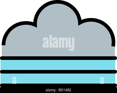 Fog Vector Icon For Personal And Commercial Use............. Stock Vector