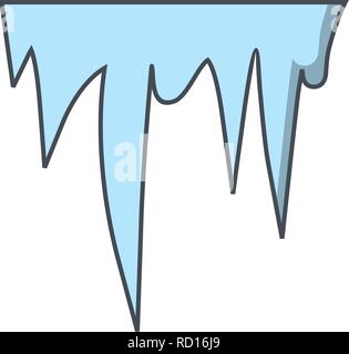 Icicle Vector Icon For Personal And Commercial Use............. Stock Vector