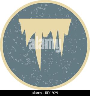 Icicle Vector Icon For Personal And Commercial Use............. Stock Vector