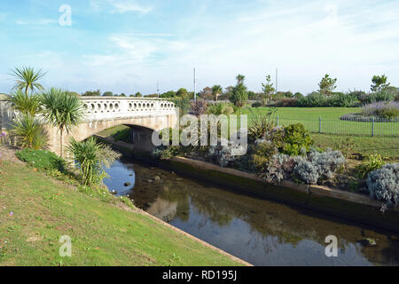 View of Princes Park, Eastbourne, East Sussex, UK Stock Photo