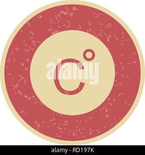 Celsius Vector Icon For Personal And Commercial Use............. Stock Vector