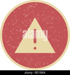 Warning board Vector Icon For Personal And Commercial Use............. Stock Vector