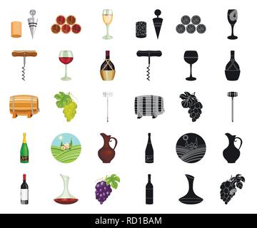 aging,alcohol,alcoholmeter,art,barrel,barrels,bottle,bunch,cartoon,black,champagne,clay,collection,cork,corkscrew,decanter,design,drink,equipment,fermentation,glass,grape,grapes,harvest,icon,illustration,isolated,jug,lodge,logo,manufacturing,materials,product,production,raw,red,set,sign,storage,symbol,variety,vector,vineyard,vineyards,web,white,wine,yellow Vector Vectors , Stock Vector