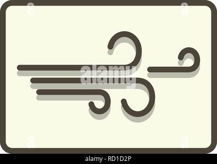 Wind Vector Icon Vector Icon For Personal And Commercial Use............. Stock Vector