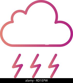 Storm Vector Icon For Personal And Commercial Use............. Stock Vector