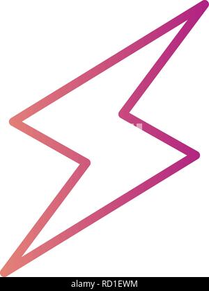 Lightning Button Vector Icon For Personal And Commercial Use............. Stock Vector