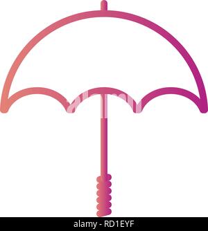 Umbrella Vector Icon For Personal And Commercial Use............. Stock Vector