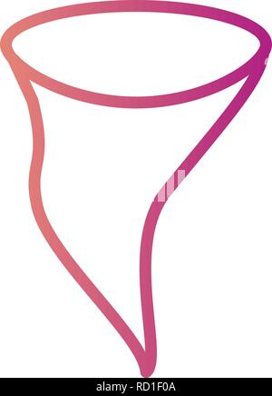 Tornado Vector Icon For Personal And Commercial Use............. Stock Vector