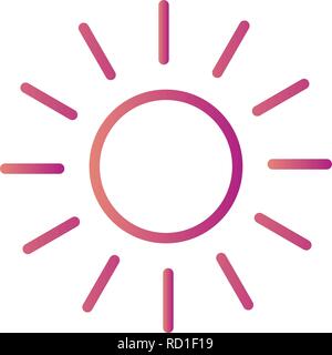 Sun Vector Icon For Personal And Commercial Use............... Stock Vector
