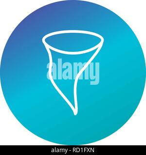 Tornado Vector Icon For Personal And Commercial Use............. Stock Vector