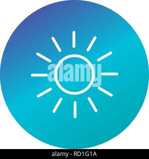 Sun Vector Icon For Personal And Commercial Use............... Stock Vector