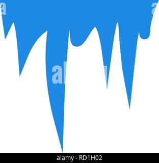 Icicle Vector Icon For Personal And Commercial Use............. Stock Vector
