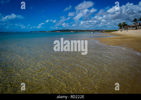 Beaches of Brazil - Frances Beach, Barra de Sao Miguel - Alagoas state Stock Photo