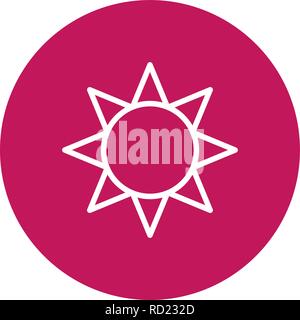Brightness Vector Icon For Personal And Commercial Use............. Stock Vector
