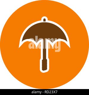 Umbrella Vector Icon For Personal And Commercial Use............. Stock Vector