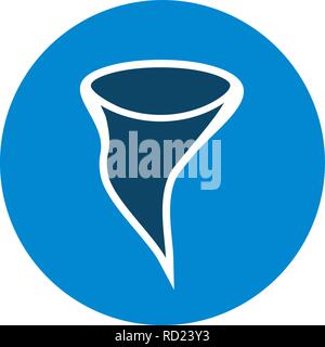 Tornado Vector Icon For Personal And Commercial Use............. Stock Vector