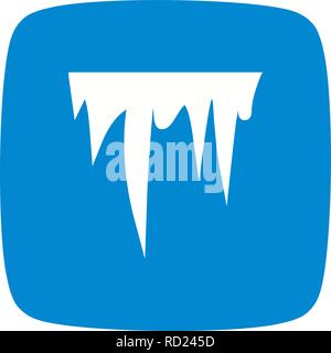 Icicle Vector Icon For Personal And Commercial Use............. Stock Vector