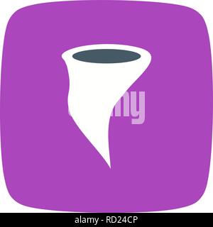 Tornado Vector Icon For Personal And Commercial Use............. Stock Vector