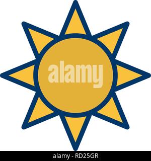 Brightness Vector Icon For Personal And Commercial Use............. Stock Vector