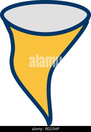 Tornado Vector Icon For Personal And Commercial Use............. Stock Vector