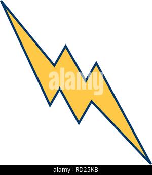 Lightning Button Vector Icon For Personal And Commercial Use............. Stock Vector