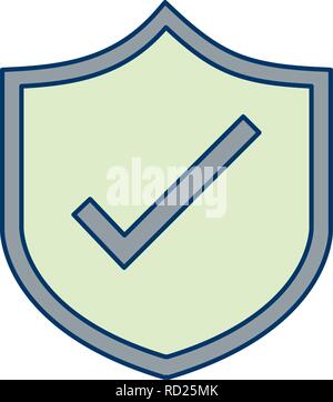 Shield Vector Icon For Personal And Commercial Use............. Stock Vector