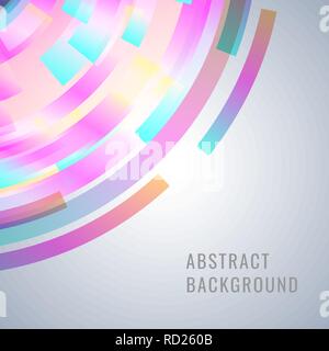Abstract design with dinamic shapes Stock Vector