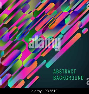 Abstract design with dinamic shapes Stock Vector