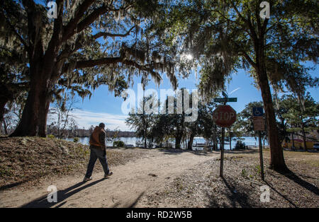 Sandy Island, South Carolina Stock Photo