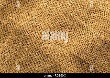 sackcloth or jute background Stock Photo