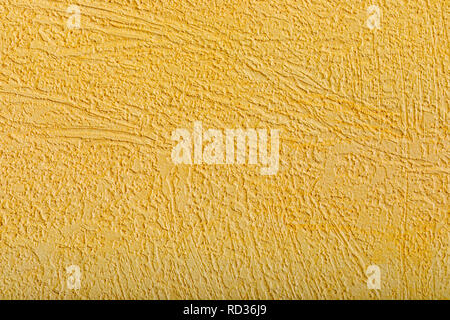Abstract yellow background with paint texture Stock Photo