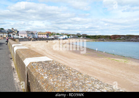 Eyemouth Harbour. Eyemouth is a small town in Berwickshire in the Scottish Borders Stock Photo