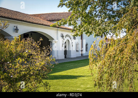 Undurraga Vineyard -  Santiago, Chile Stock Photo