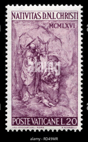 Postage Stamp From Vatican City In The Holy Family By Gerard Van 