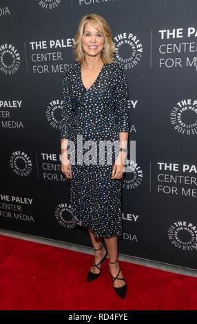 New York, NY - January 16, 2019: Paula Zahn attends In Pursuit With John Walsh Screening & Conversation at The Paley Center for Media Credit: lev radin/Alamy Live News Stock Photo