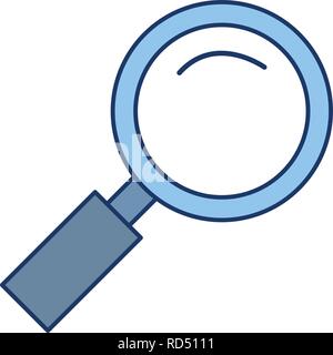 Magnifying Glass Sign Icon Vector Illustration For Personal And Commercial Use... Clean Look Trendy Icon... Stock Vector