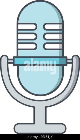 Microphone Sign Icon Vector Illustration For Personal And Commercial Use... Clean Look Trendy Icon... Stock Vector