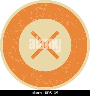 Cancel Sign Icon Vector Illustration For Personal And Commercial Use... Clean Look Trendy Icon... Stock Vector