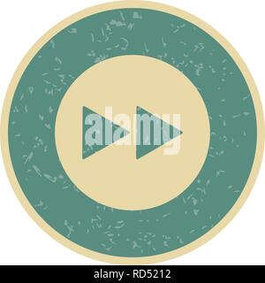 Forward Sign Icon Vector Illustration For Personal And Commercial Use... Clean Look Trendy Icon... Stock Vector