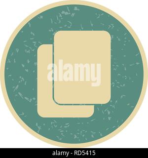 Copy Sign Icon Vector Illustration For Personal And Commercial Use... Clean Look Trendy Icon... Stock Vector