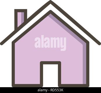 modern school building glyph icon vector illustration Stock Vector ...