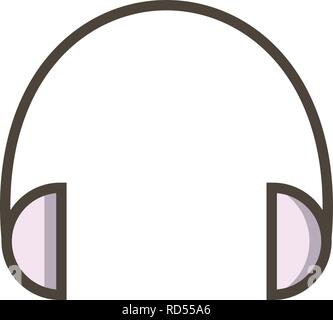 Headphones Sign Icon Vector Illustration For Personal And Commercial Use... Clean Look Trendy Icon... Stock Vector