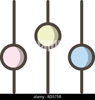 Vector Basic Icon Stock Vector