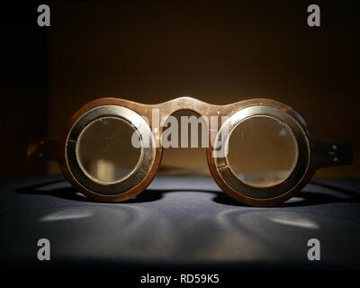 Reading glasses on display and eyesight test chart at a library ...