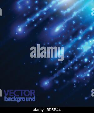 Lines composed of glowing backgrounds Stock Vector