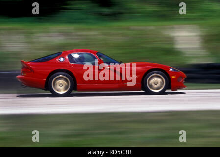1993 Dodge Viper Coupe's in Florida USA. Stock Photo
